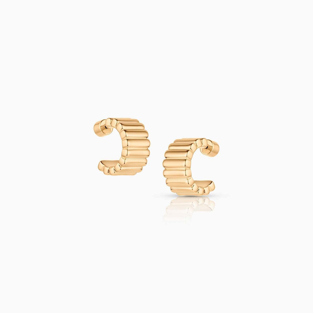 Cierra Hoop Earrings by THATCH