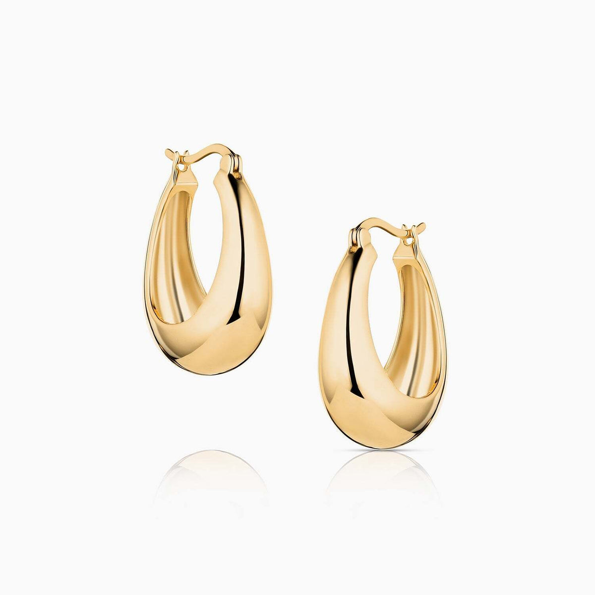 Lumi Hoop Earrings by THATCH