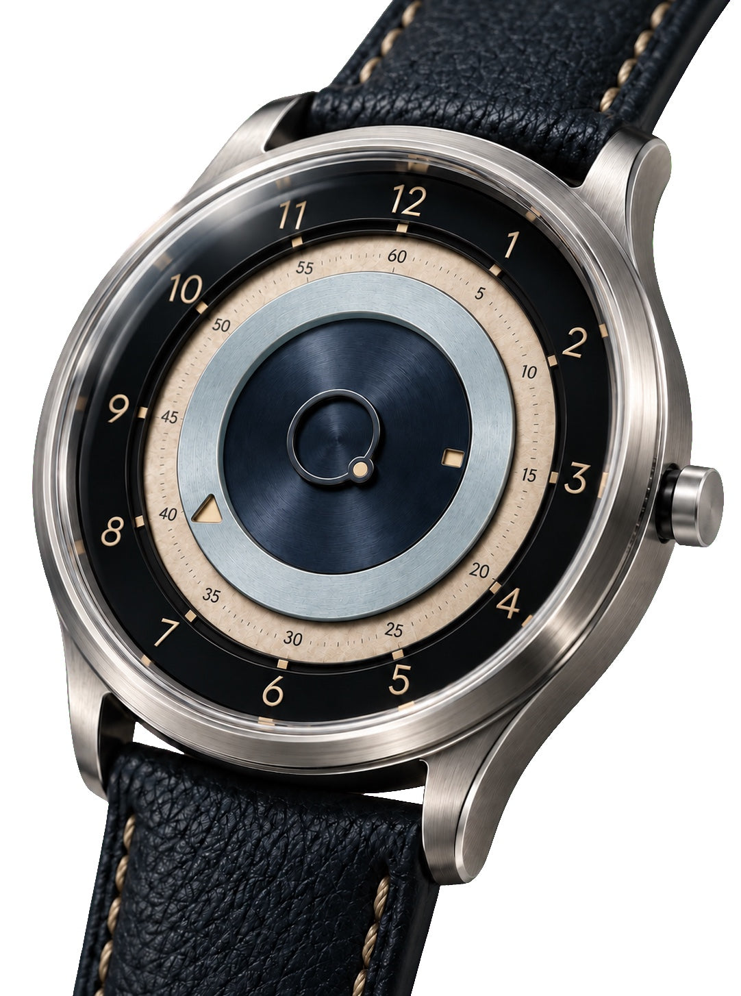 Development render of the Cousineau Neptune and its disc-based time display