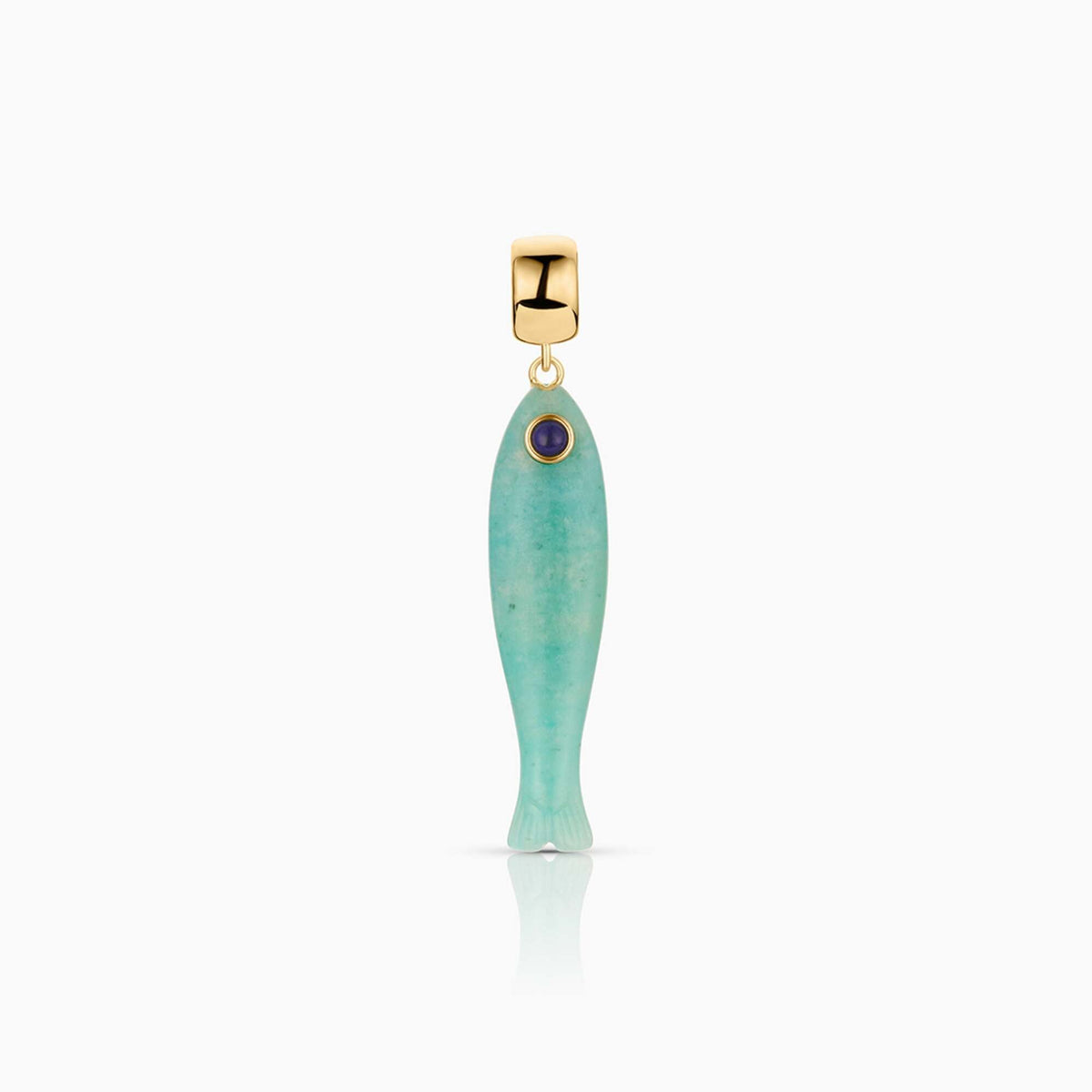 Fortuna Amazonite Fish Bail by THATCH