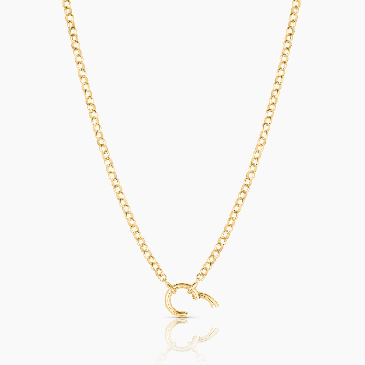 Thatch Vienna Charm Necklace 18-18 in. 14KY Plated joor-vienna-charm-18-n-g